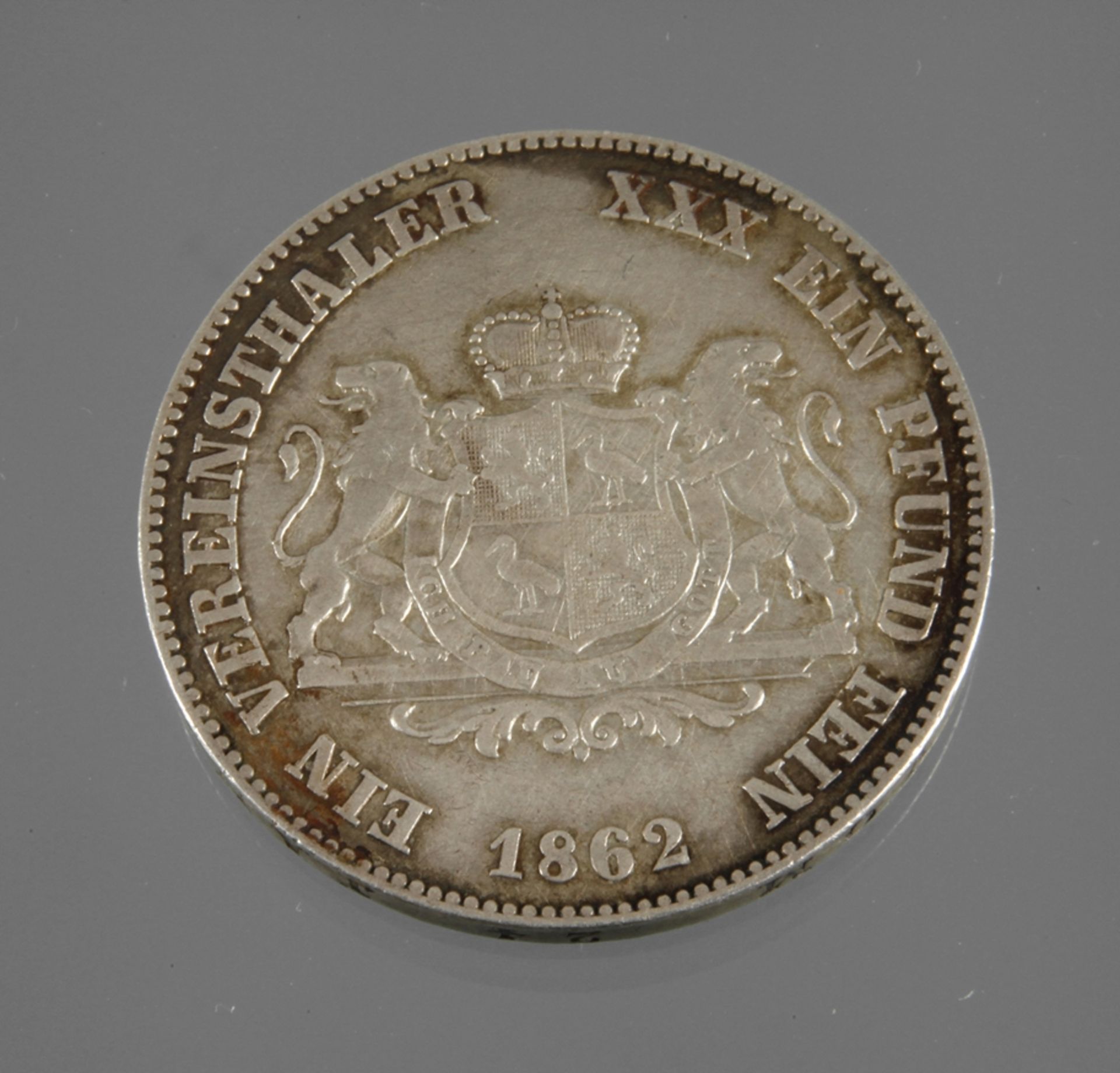 Vereinstaler Reuß 1862