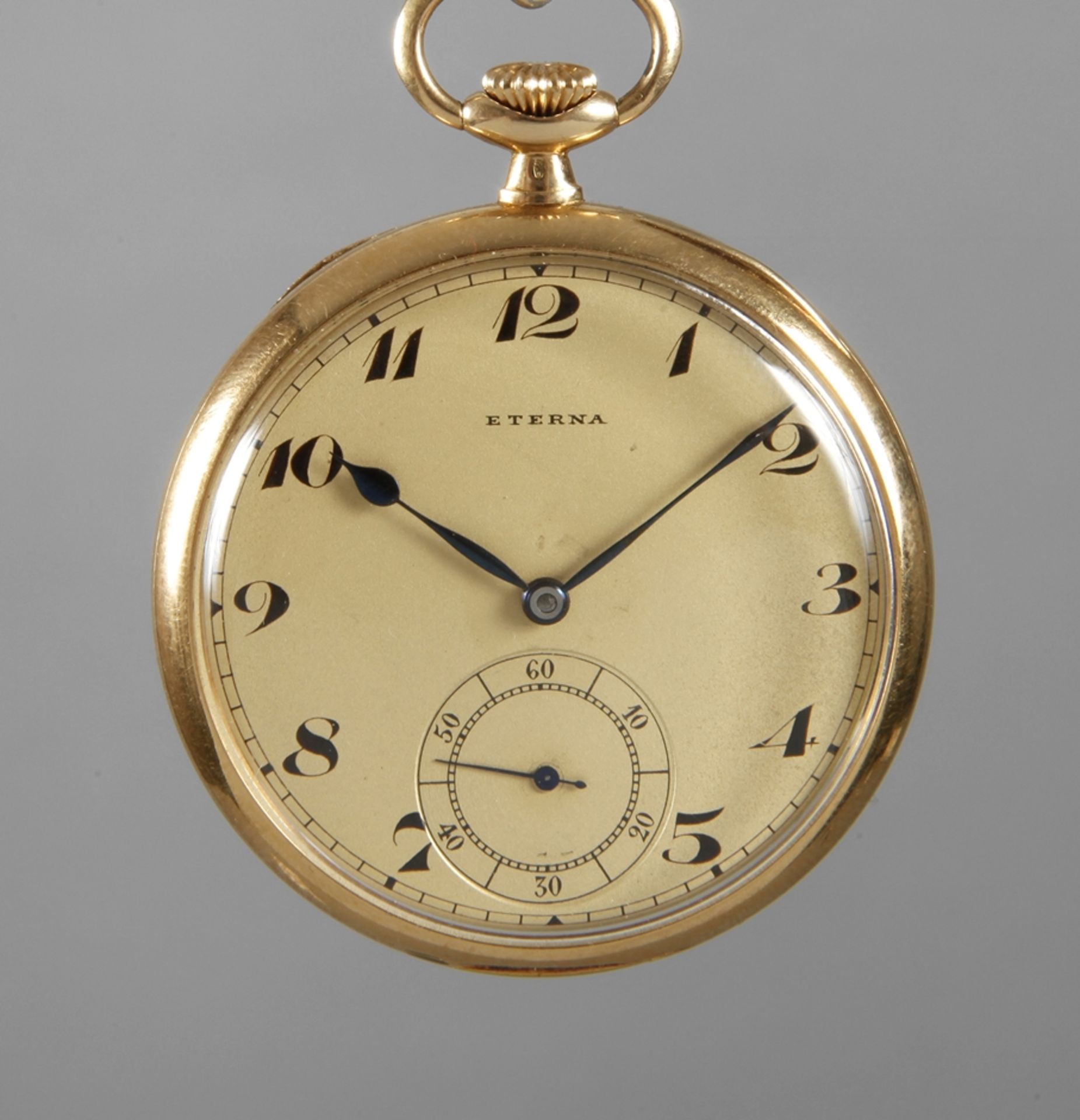 Taschenuhr Gold Eterna