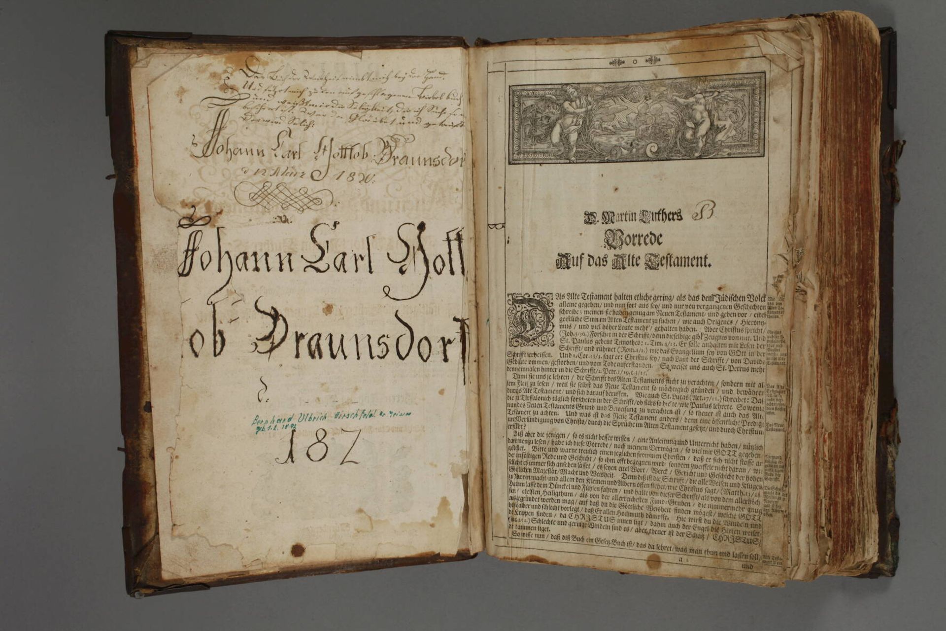 Bibel Nürnberg 1710 - Bild 2 aus 8