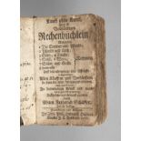Rechenbuch 1735