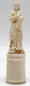 Saint. Ivory around 1900. Probably Erbach.