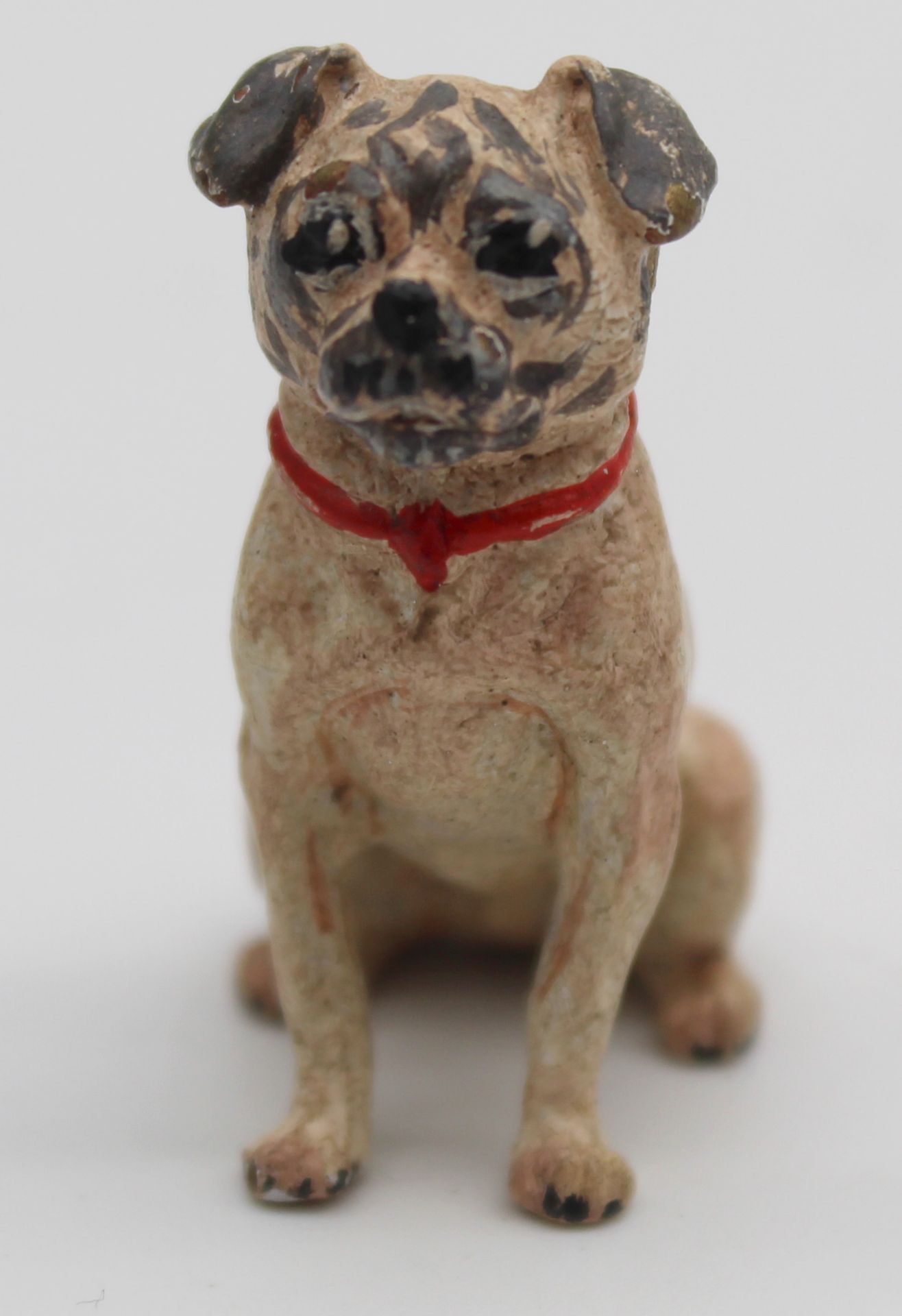 5 pugs. Cold painted bronze, Vienna? - Image 3 of 13