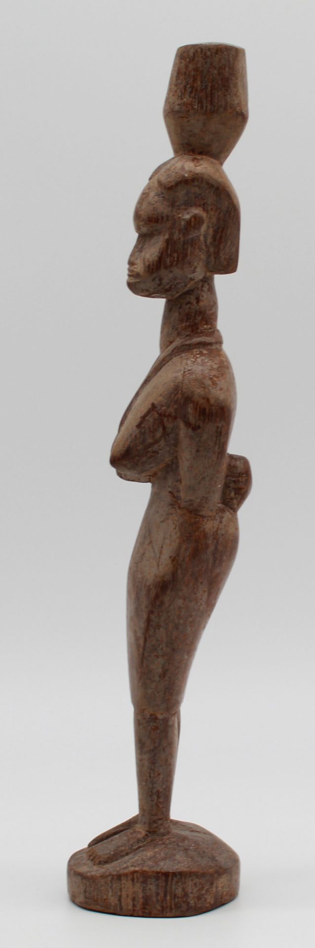 Mother figure. Probably Baule West Africa. - Image 2 of 7