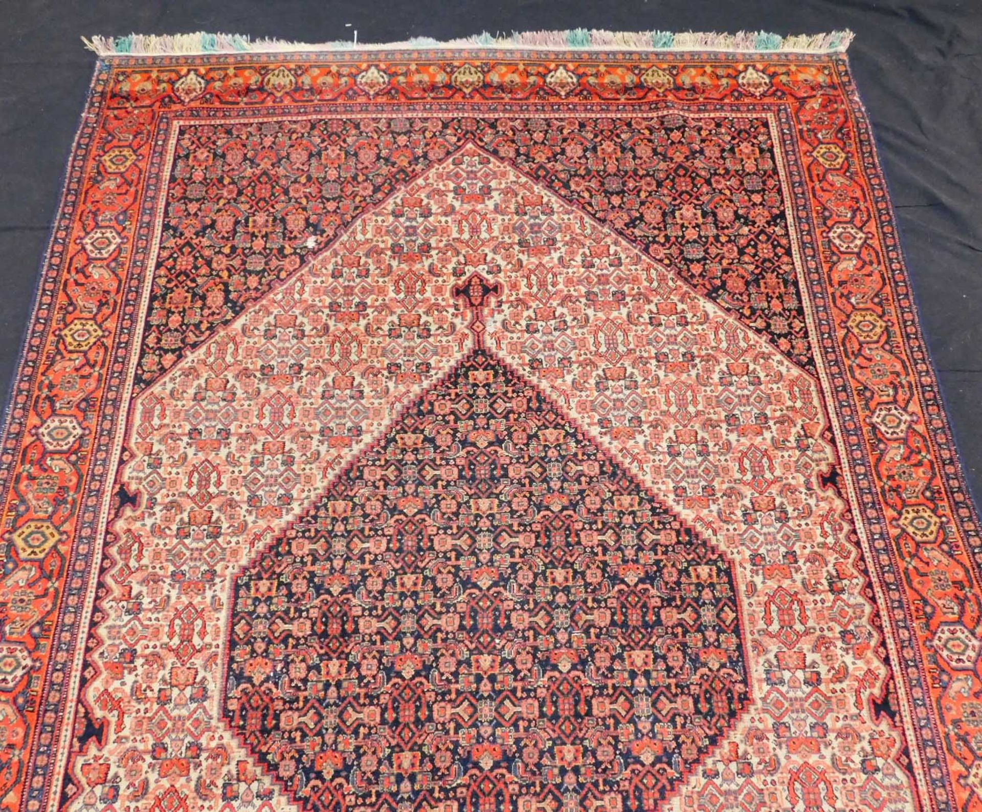 Senne Haft Rang. Persian carpet. Iran. Antique, about 100 - 150 years old. - Image 3 of 7