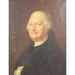 Johann Werner KOBOLD (c.1740 - 1803). Half portrait of a gentleman.