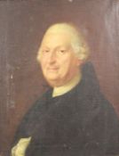 Johann Werner KOBOLD (c.1740 - 1803). Half portrait of a gentleman.