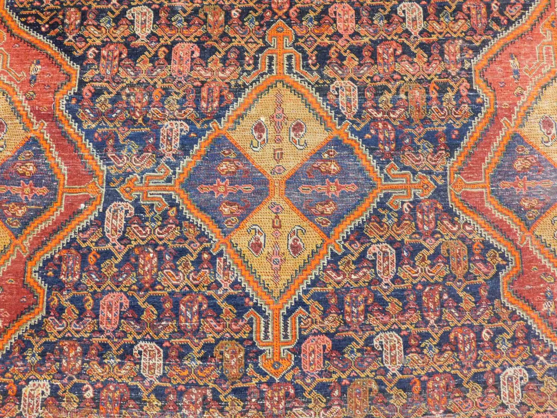 Arak Persian rug. Iran. Sultanabad Province. Antique, around 1890. - Image 4 of 9