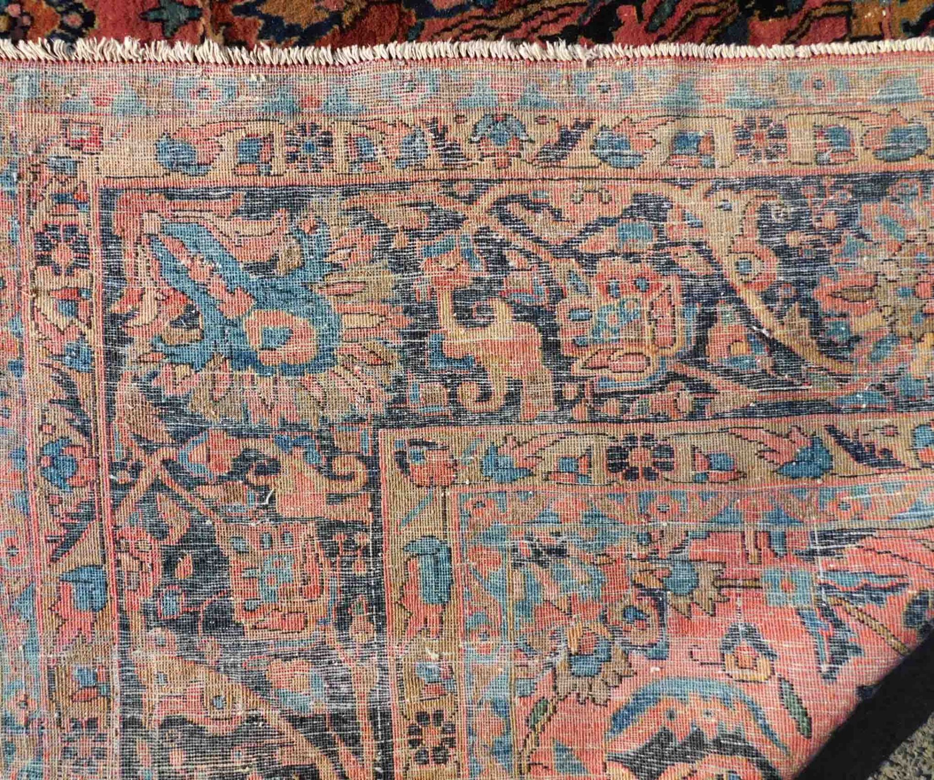Saruk Persian carpet. "American Saruk". Iran. About 100 years old. - Image 11 of 20