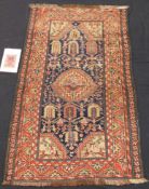 Chila carpet. Caucasus. Antique. 19th century. Around 160 - 180 years old.