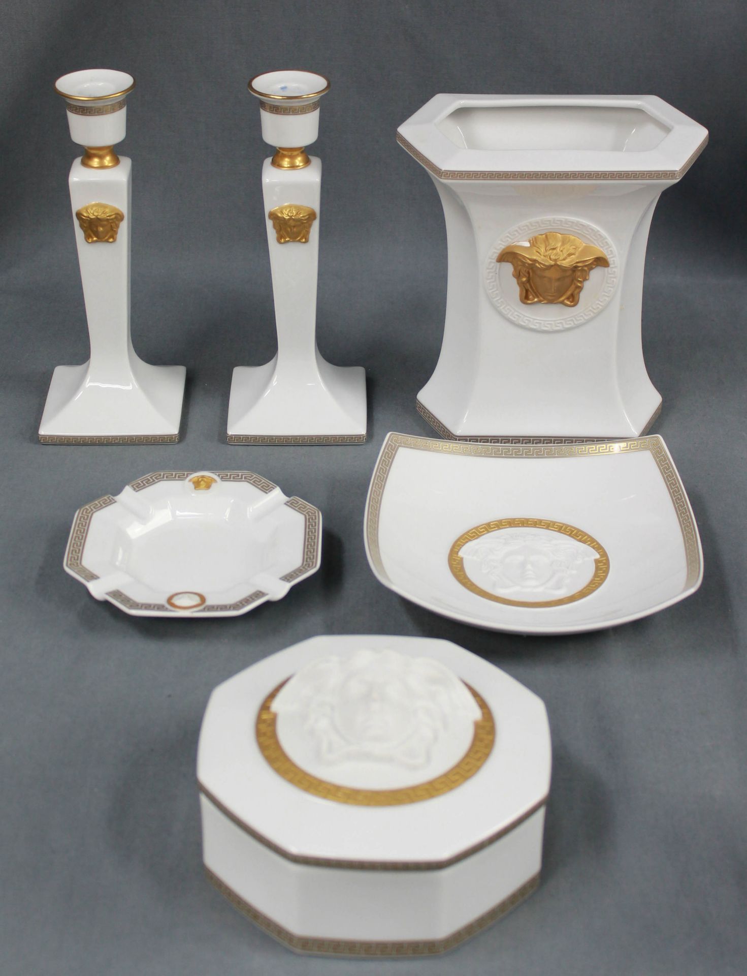 Rosenthal Versace porcelain. Dining service and coffee service for 6 people. - Image 12 of 27