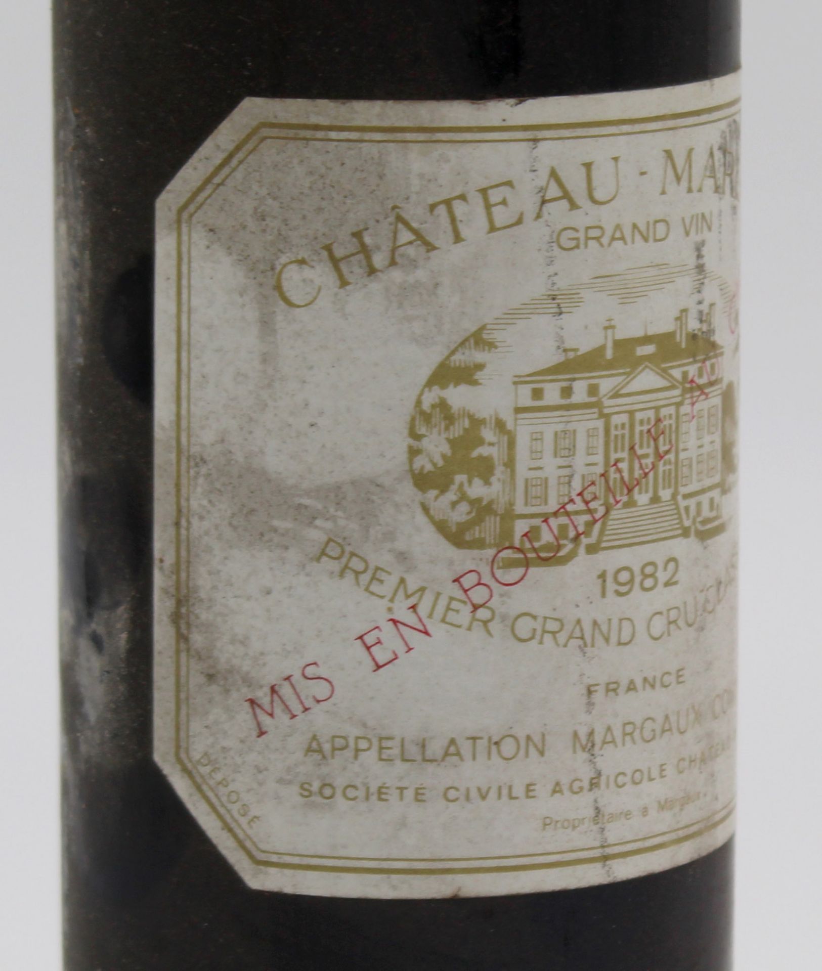 1982 Chateau Margaux, Margaux AOC, France. Eine ganze Flasche. - Bild 3 aus 10
