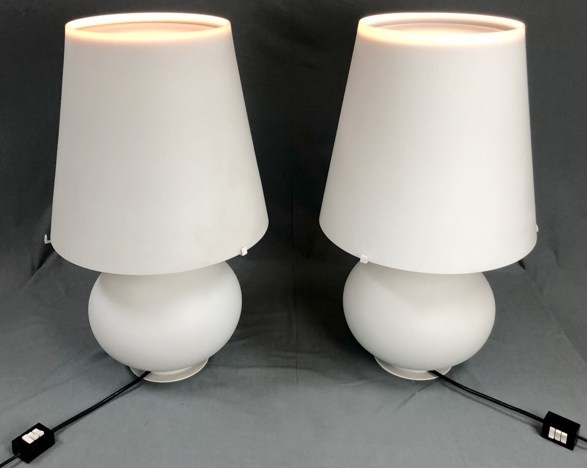 A pair of table lamps Fontana Arte. - Image 12 of 17