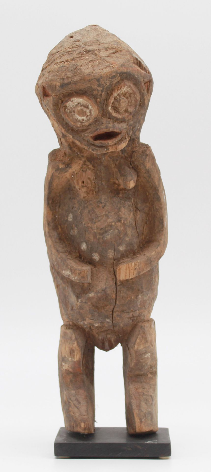 Female shrine figure. Probably Yoruba, Nigeria, West Africa.