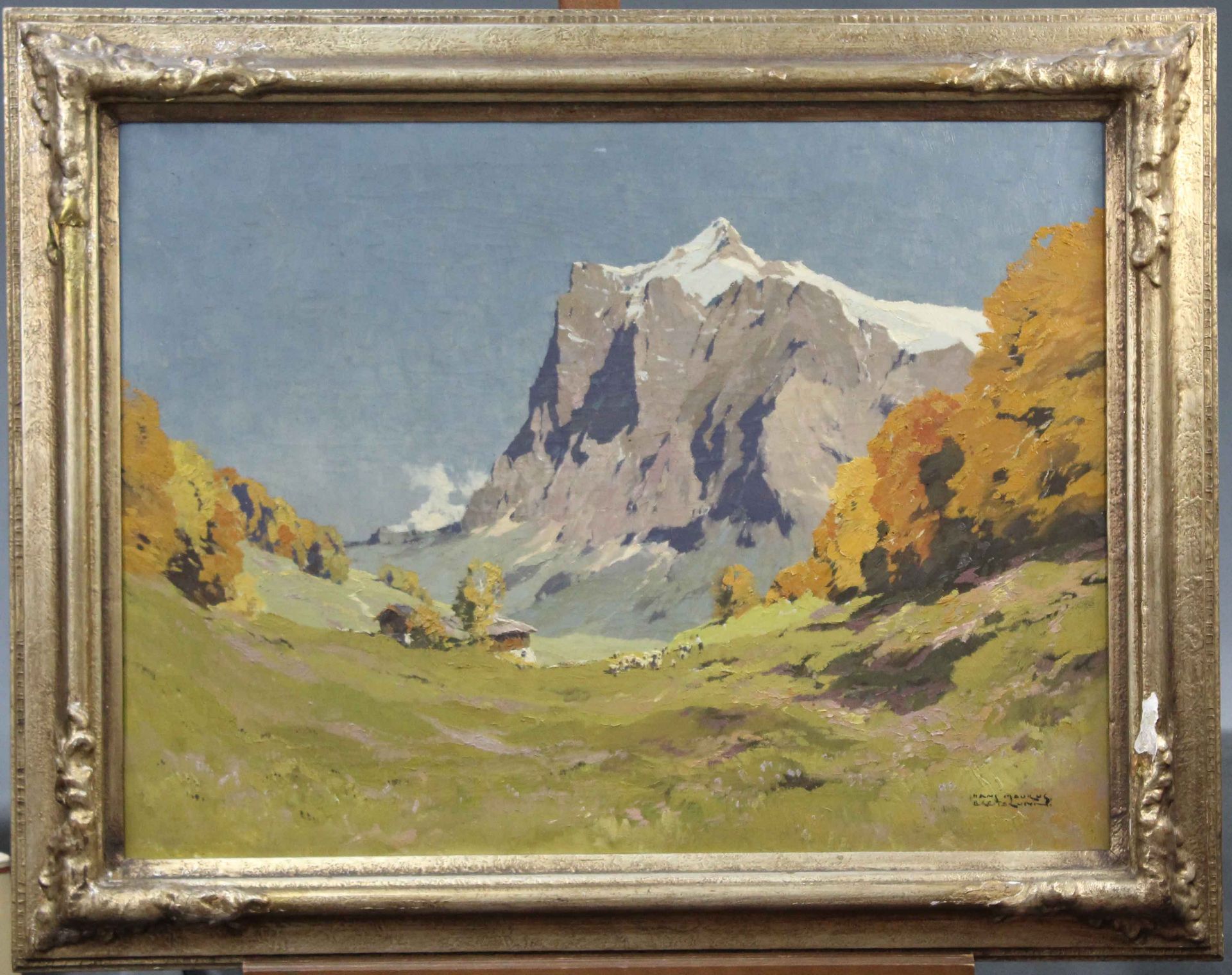 Hanns MAURUS (1901 - 1942). ''Wetterhorn Grindelwald'' - Bild 6 aus 13