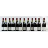 1982 Savigny les Beaune AC. Louis Latour. 12 whole bottles of 75 cl.