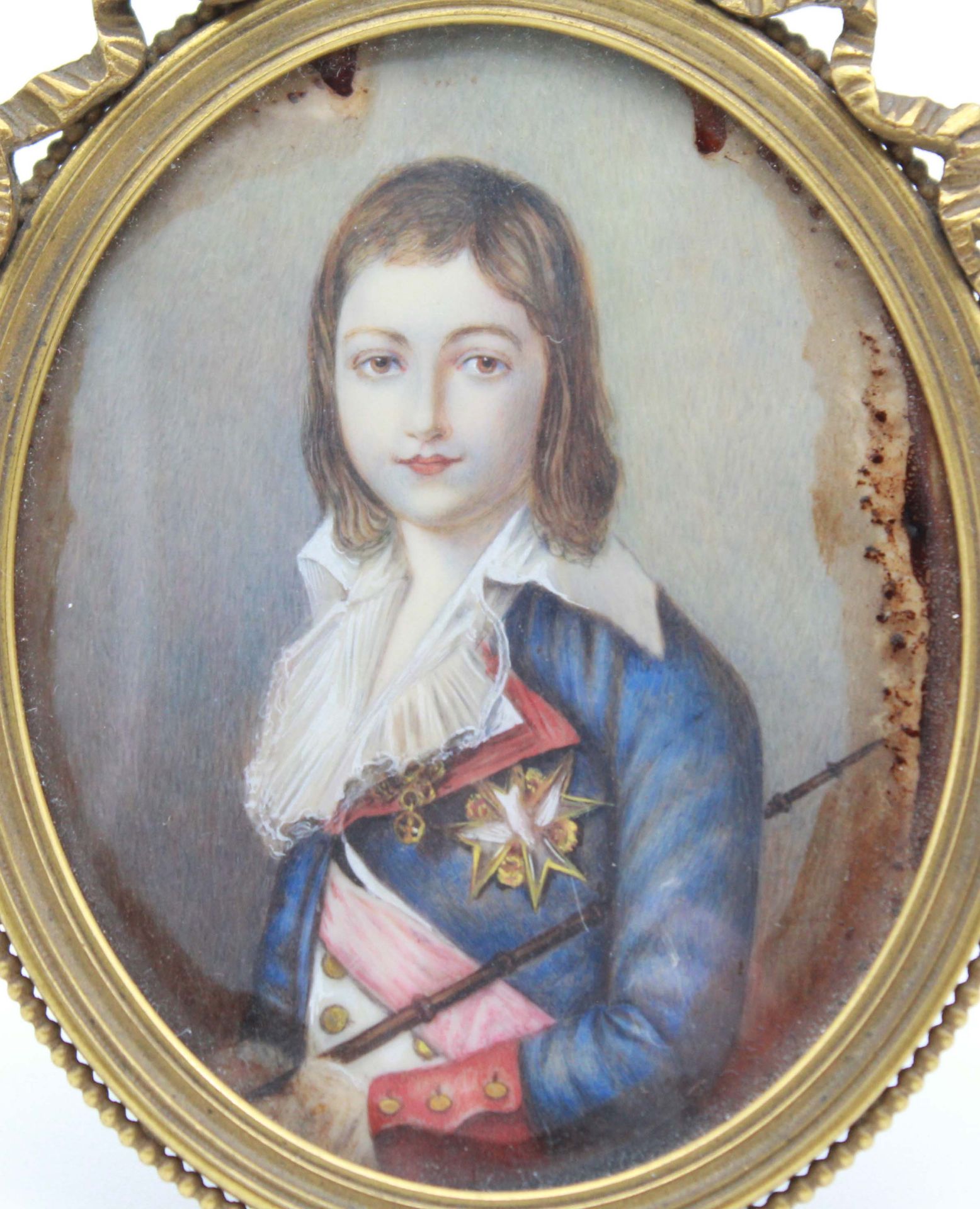 MINIATURE. Louis XVII (1789) after Alexander KUCHARSKI (1741 - 1819). - Image 2 of 9