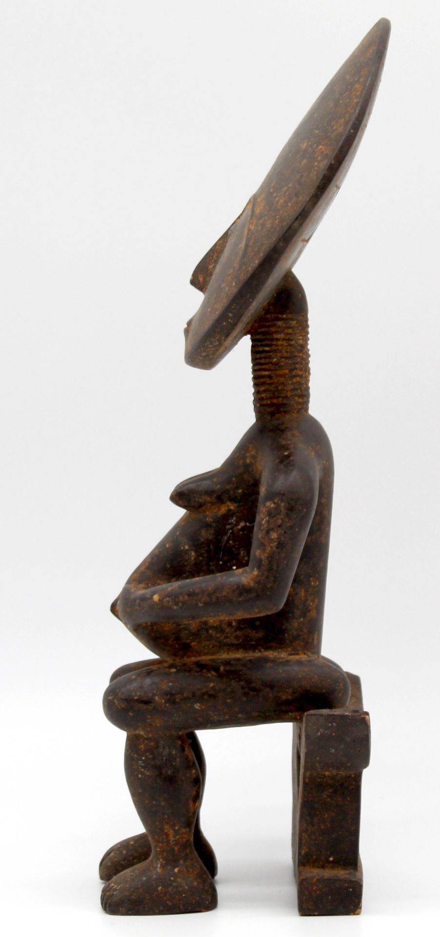 Female fertility figure. Probably Ashanti, Ghana, West Africa. - Image 3 of 8