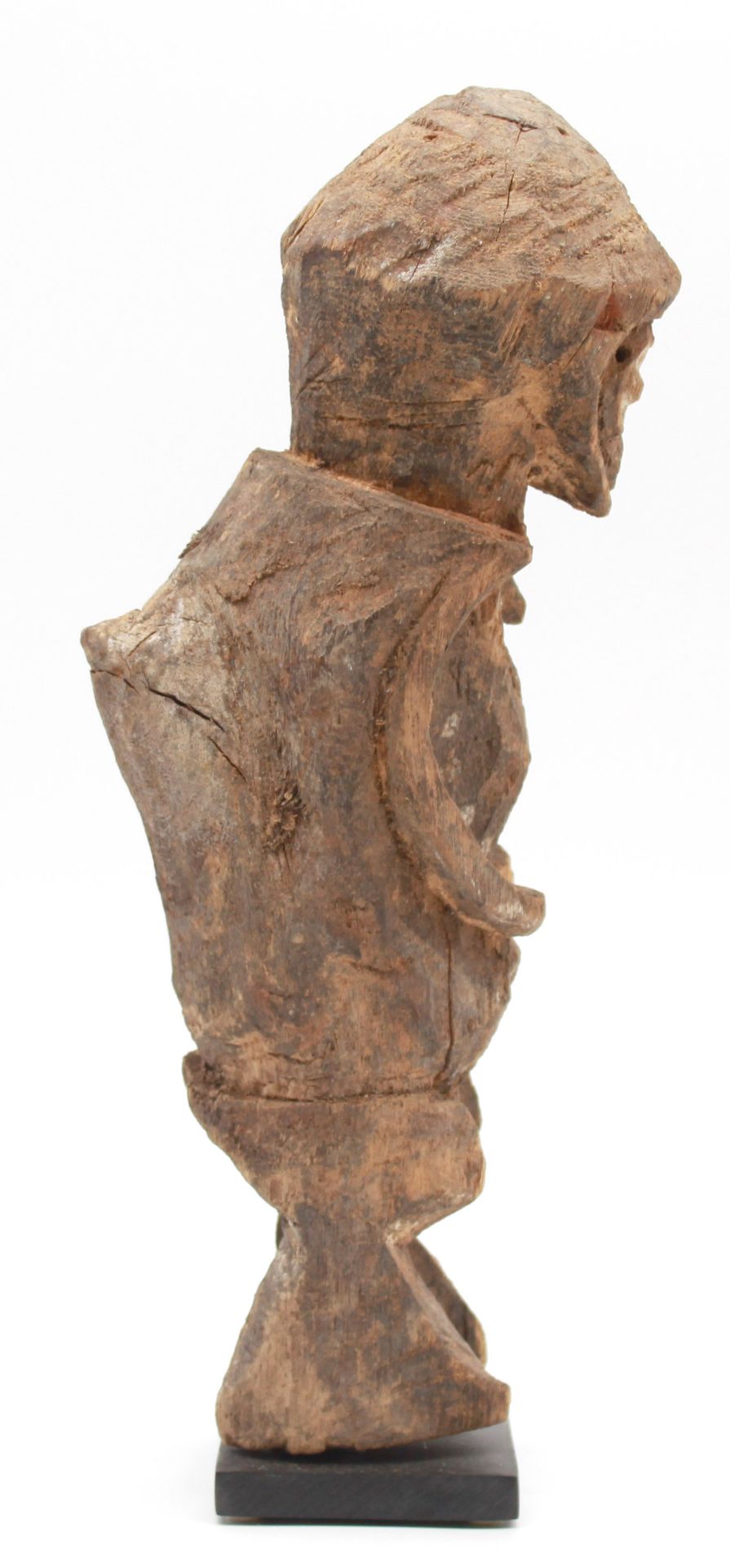Female shrine figure. Probably Yoruba, Nigeria, West Africa. - Bild 4 aus 7