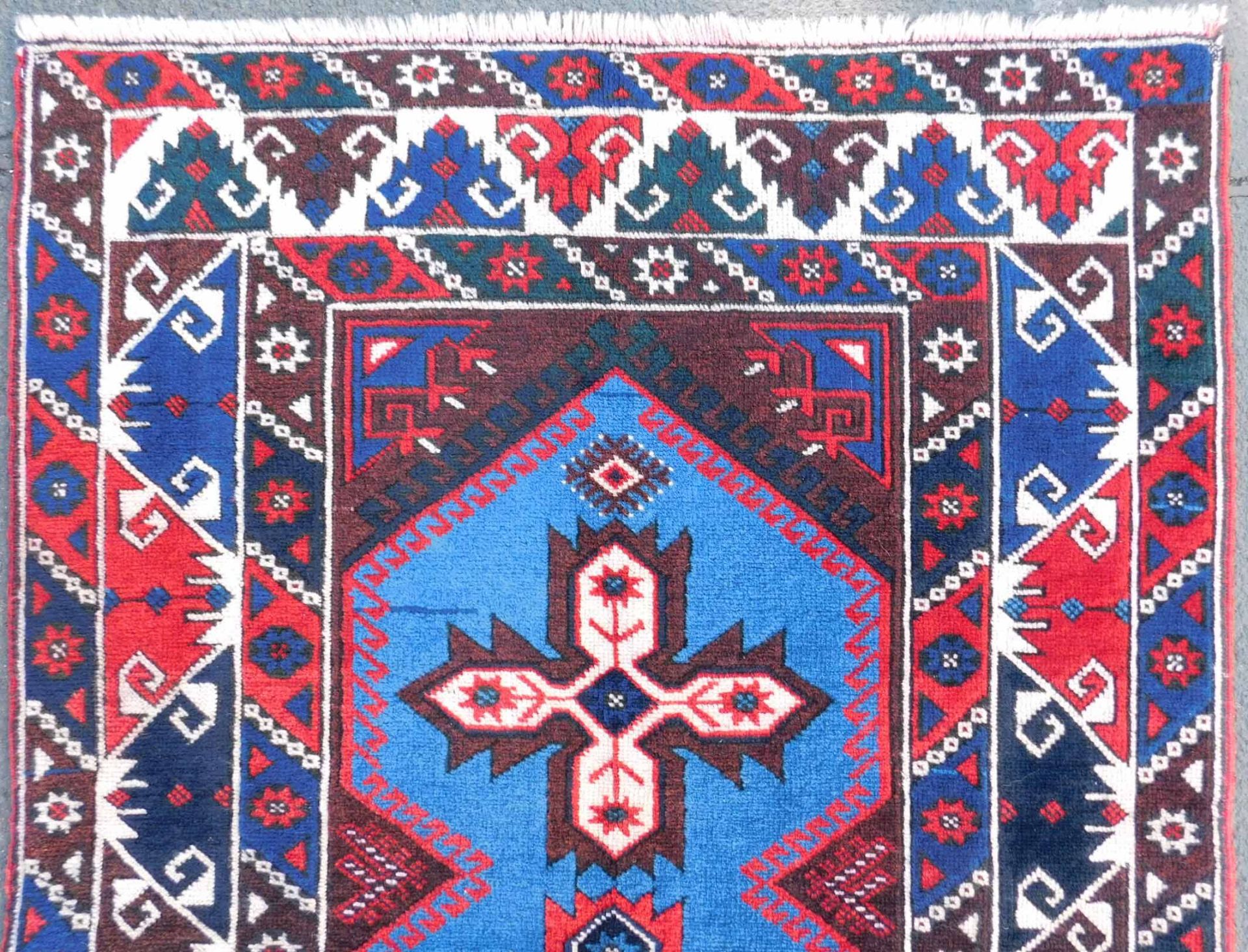 Dazkiri village carpet. Taurus Mountains. Anatolia. Turkey. Around 60 - 80 years old. - Image 4 of 5