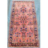 Saruk Persian carpet. "American Saruk". Iran. Circa 100 - 130 years old.