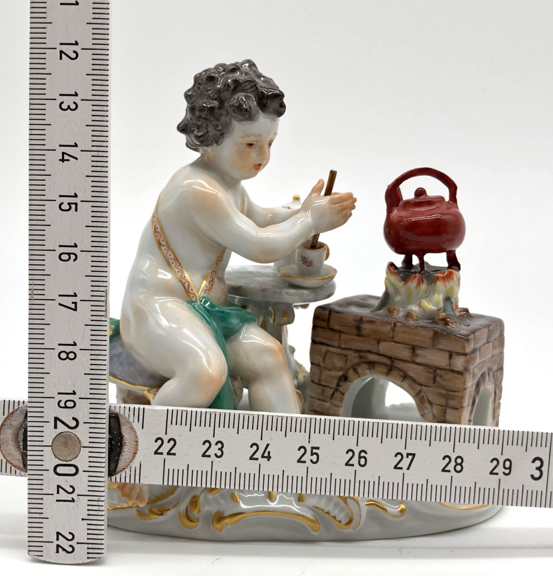 Meissen porcelain. ''ALLEGORIE - DAS FEUER''. Model no. '70656'. First choice. - Image 16 of 18