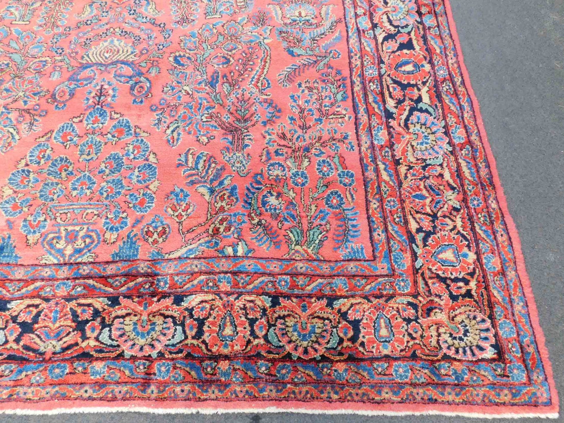 Saruk Persian carpet. "American Saruk". Iran. Around 100 years old. - Bild 3 aus 8