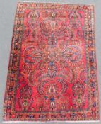 Saruk Persian rug. Iran. Around 90 - 120 years old.