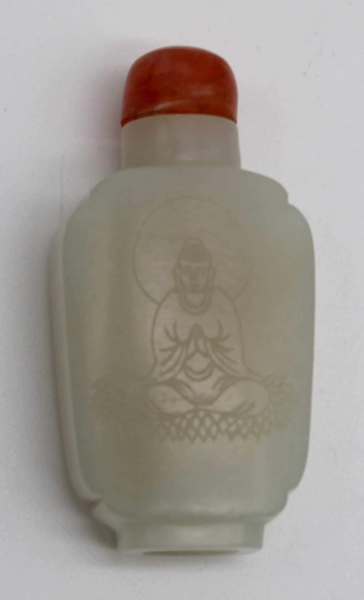 7 Snuff Bottles, Glass, stone? Probably China old. - Image 2 of 16