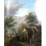 Pieter Frans II DE NOTER (1779 - 1842). Mill in Flanders, 1824