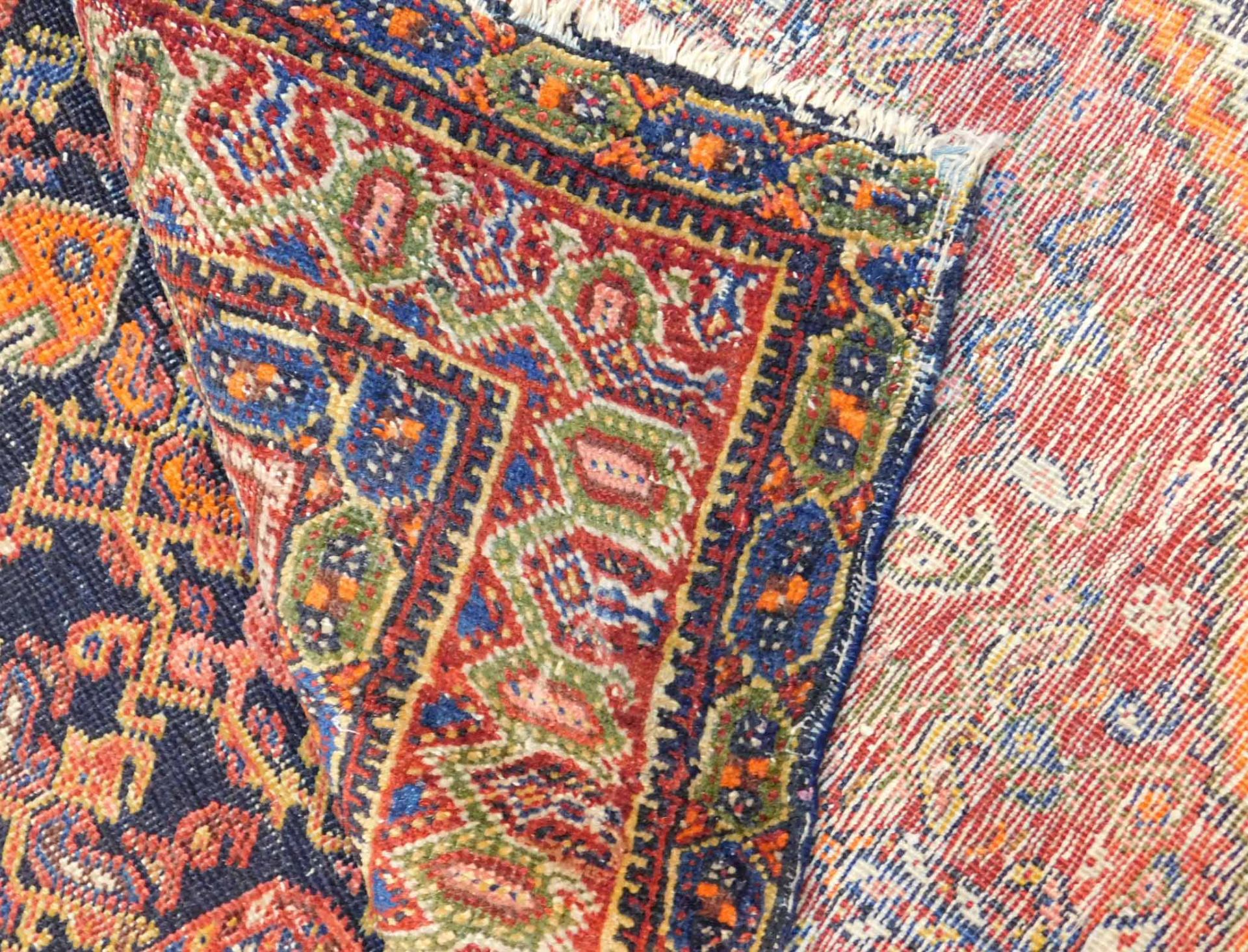 Arak Persian rug. Iran. Sultanabad Province. Antique, around 1890. - Image 8 of 9