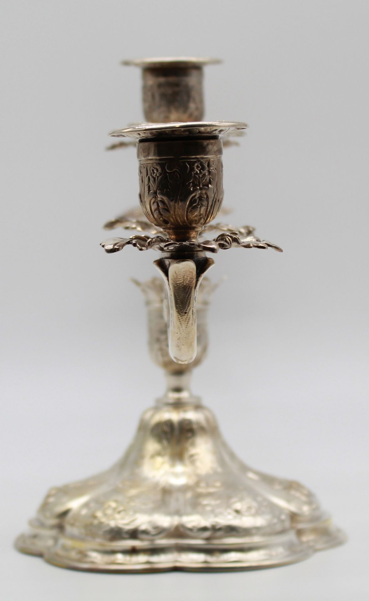 Candlestick, silver 800. 5 flames. Hallmarks. - Image 10 of 15