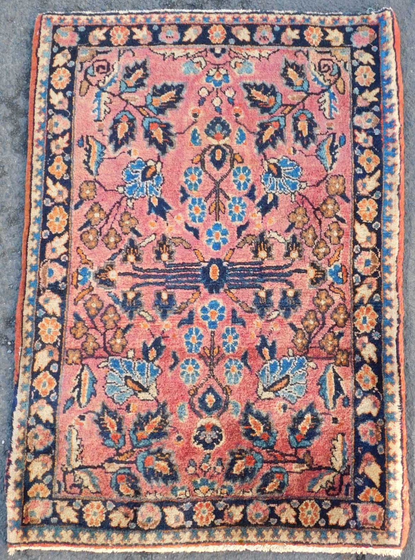 2 Saruk "American Saruk". Persian carpets. Iran, about 80 - 110 years old. - Image 11 of 12