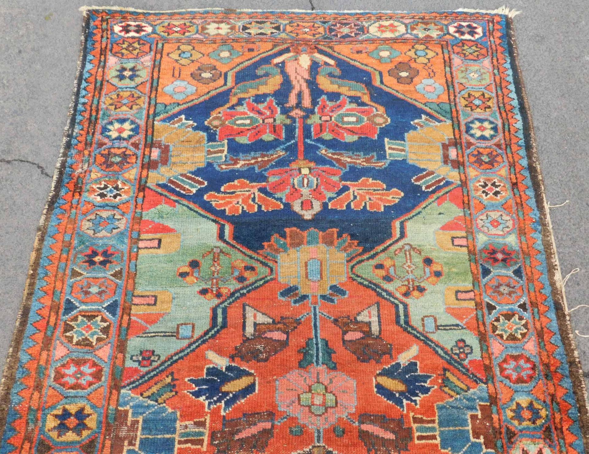 Karagöz Persian rug. Iran. Around 80 - 100 years old. - Image 6 of 8