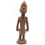 Figure. Man. Probably Yoruba, Nigeria, West Africa. 26 cm high