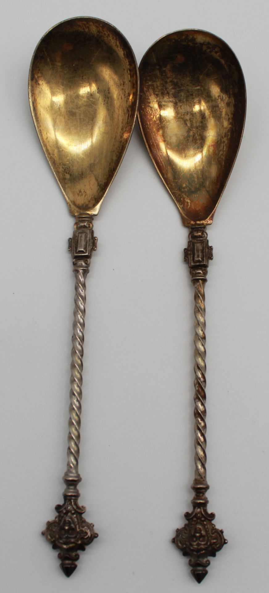 800 silver, half moon crown. Cutlery. - Image 7 of 24