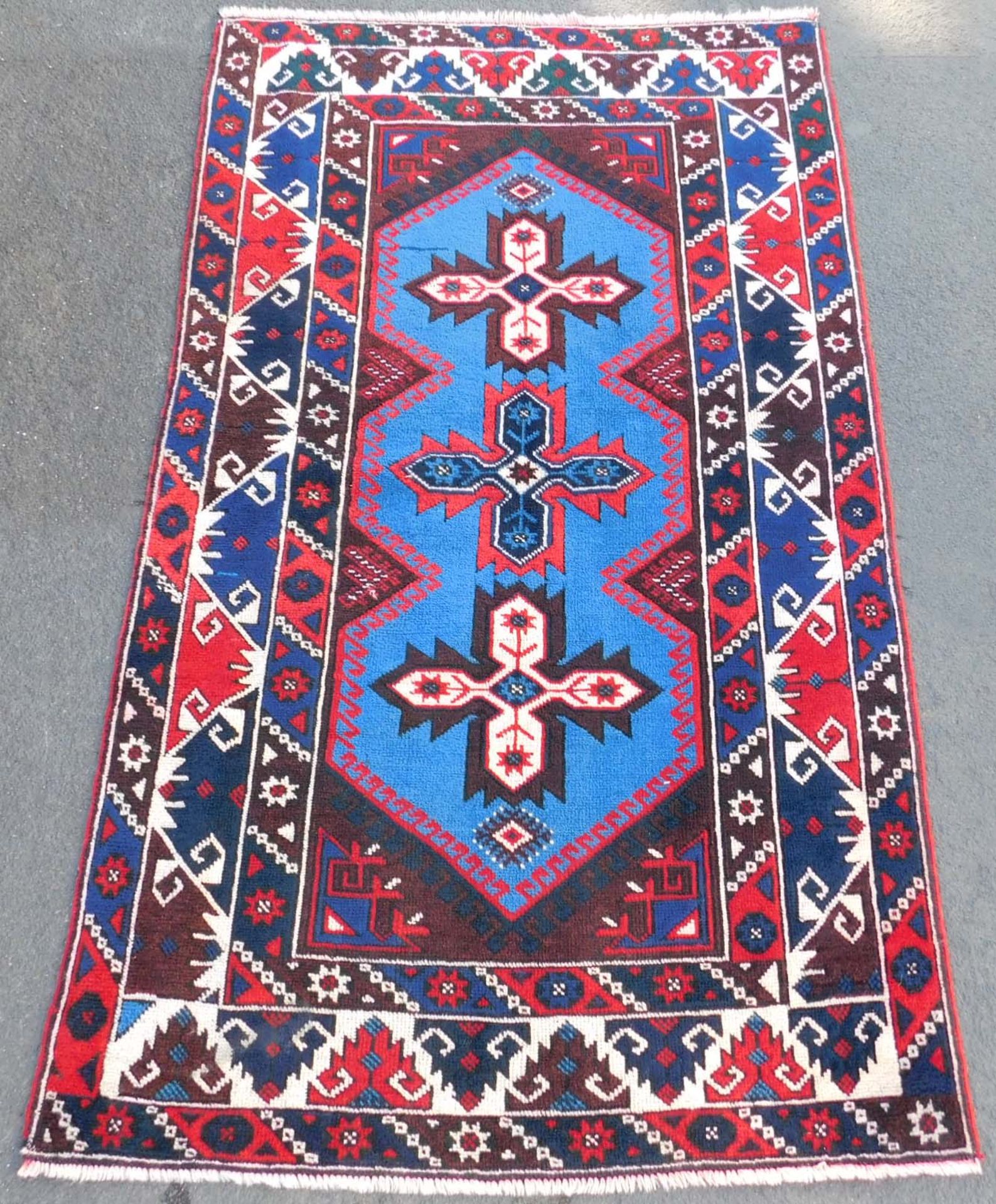 Dazkiri village carpet. Taurus Mountains. Anatolia. Turkey. Around 60 - 80 years old.