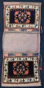 Afschar Hybe double bag. Persia. Iran, circa 70 - 100 years old.