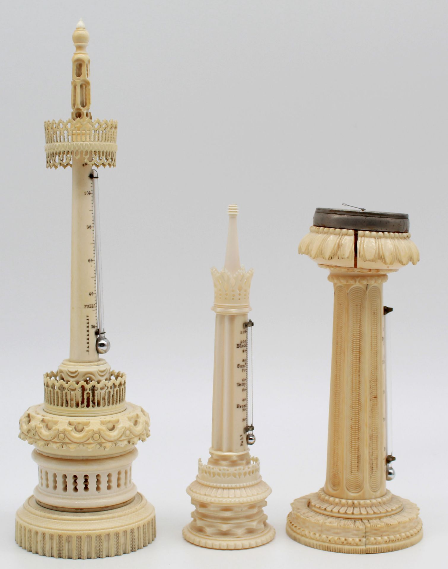 6 thermometers. Leg, ivory? - Image 17 of 23