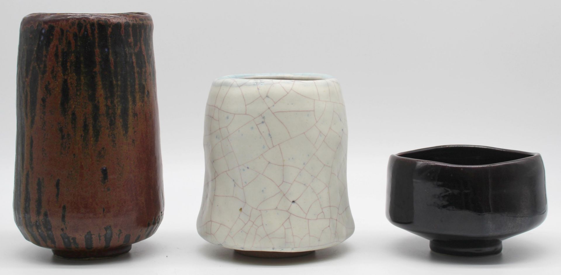 Horst KERSTAN (1941 - 2005). 3 vases all signed and dated. - Image 3 of 10