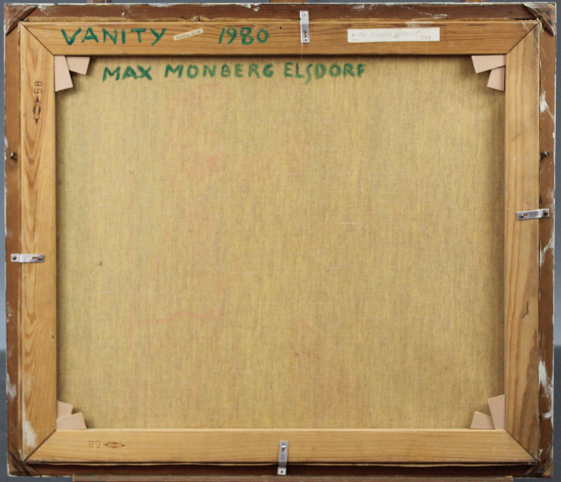 Max MONBERG (XX). ''VANITY. 1980.'' - Bild 6 aus 15