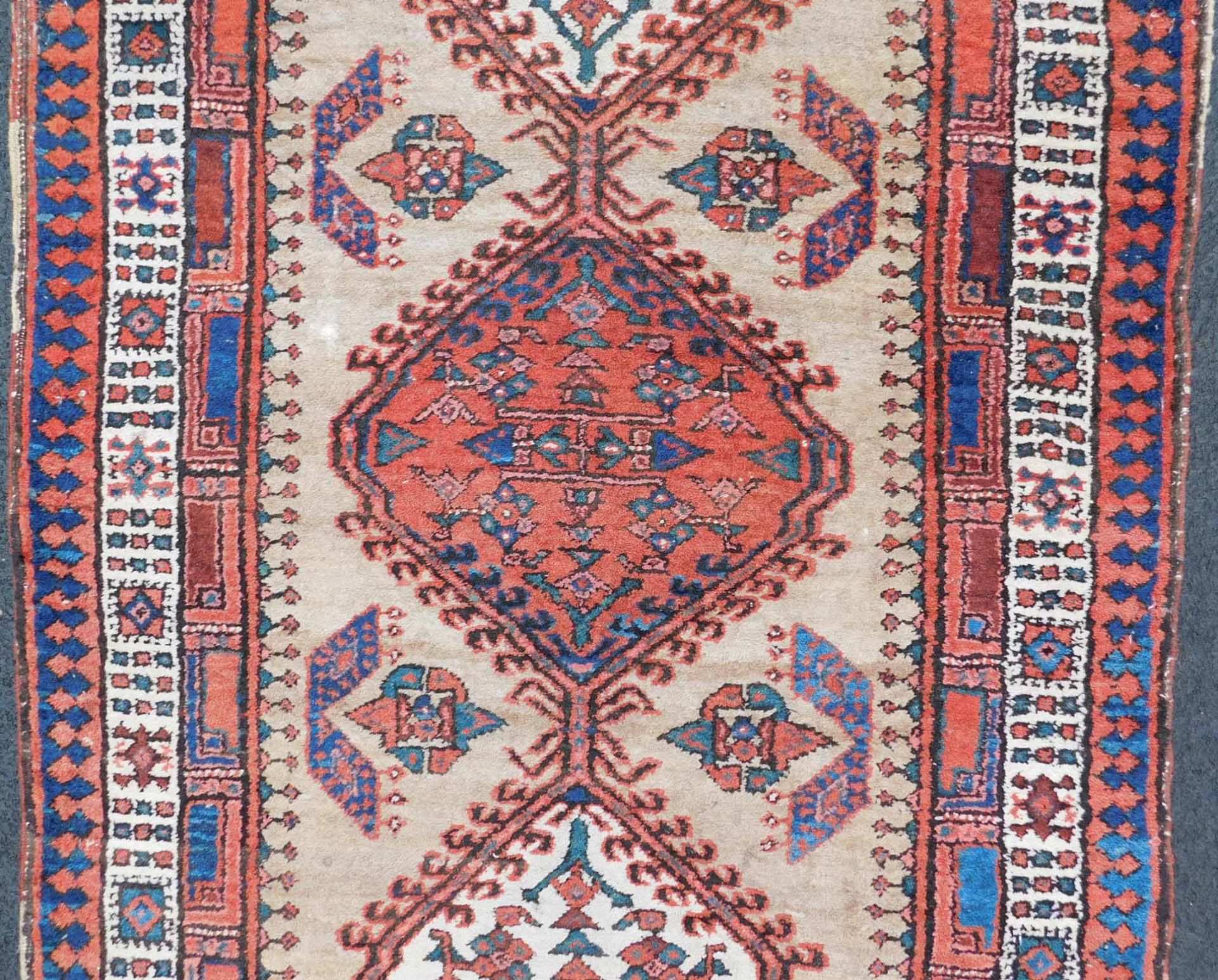 Meshkin Persian carpet. Gallery. Iran. Around 80 - 120 years old. - Image 3 of 6