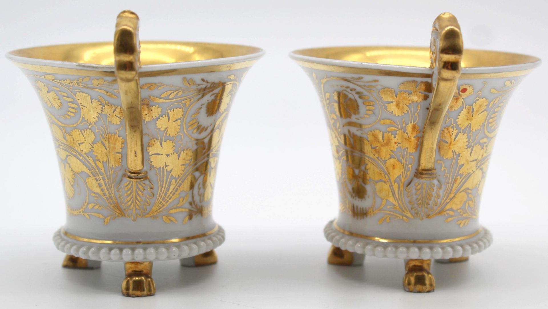 2 Empire portrait cups, Friedrich Wilhelm IV King of Prussia. - Image 10 of 15