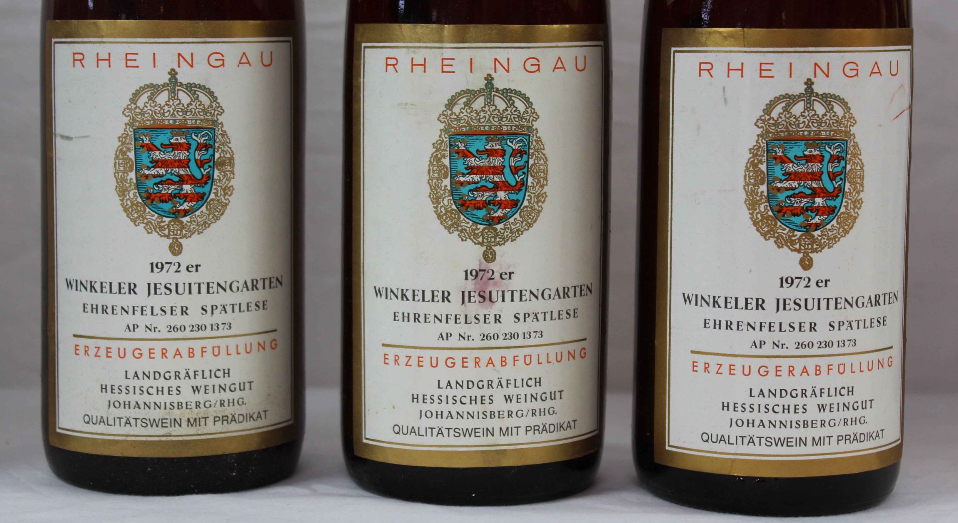 15 whole bottles white wine Germany. - Bild 16 aus 18