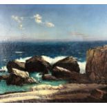 M.K. HEINZEL (XIX - XX). Rocks on the Mediterranean.