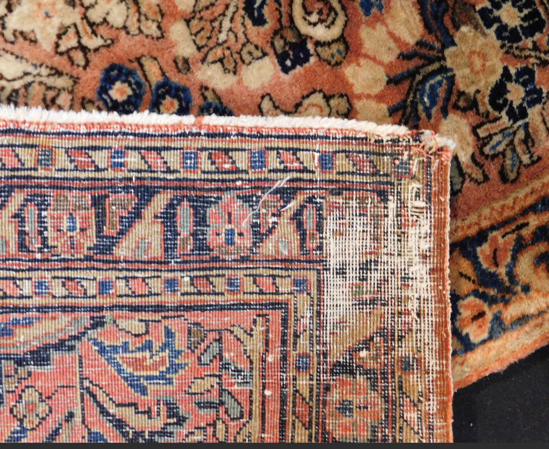 2 Saruk Poschti "American Saruk". Persian carpets. Iran, about 80 - 110 years old. - Image 5 of 6