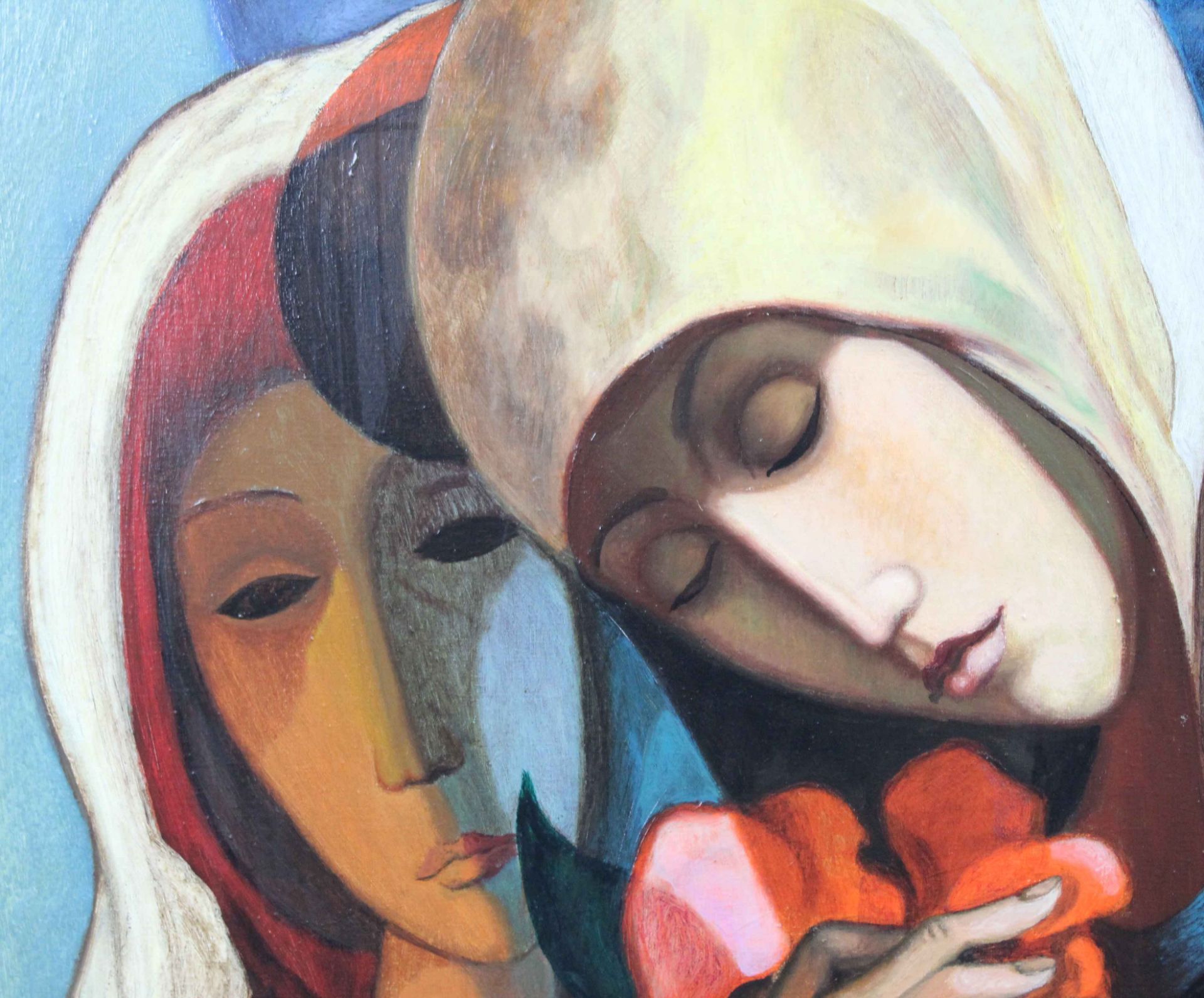 Antonio Diego VOCI (1920 - 1985). "Femmes aux Fleurs" - Bild 7 aus 12