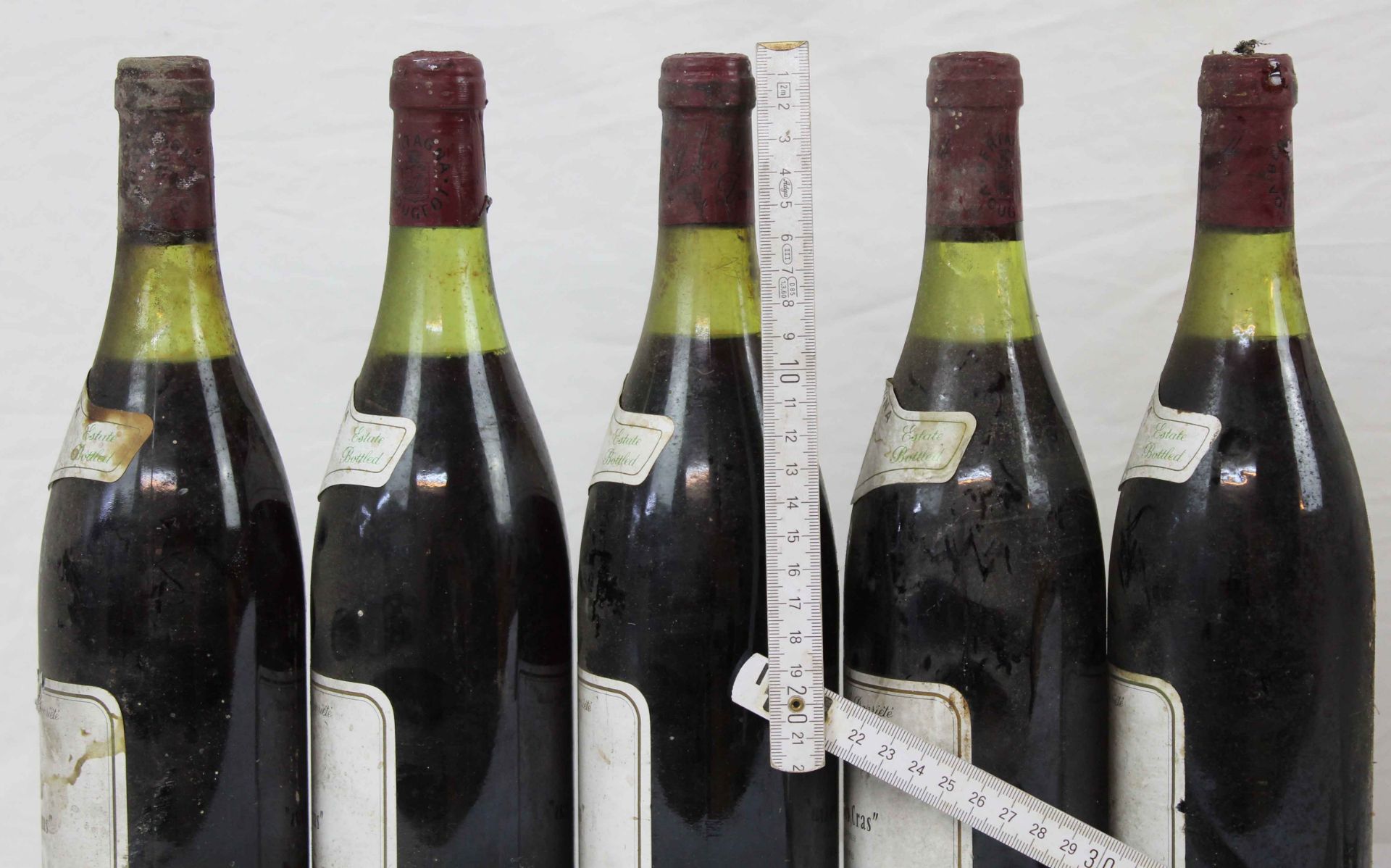 1980 Voguet "Les Cras" AC, Premier Cru. 13 whole bottles of 75 cl. - Image 16 of 23