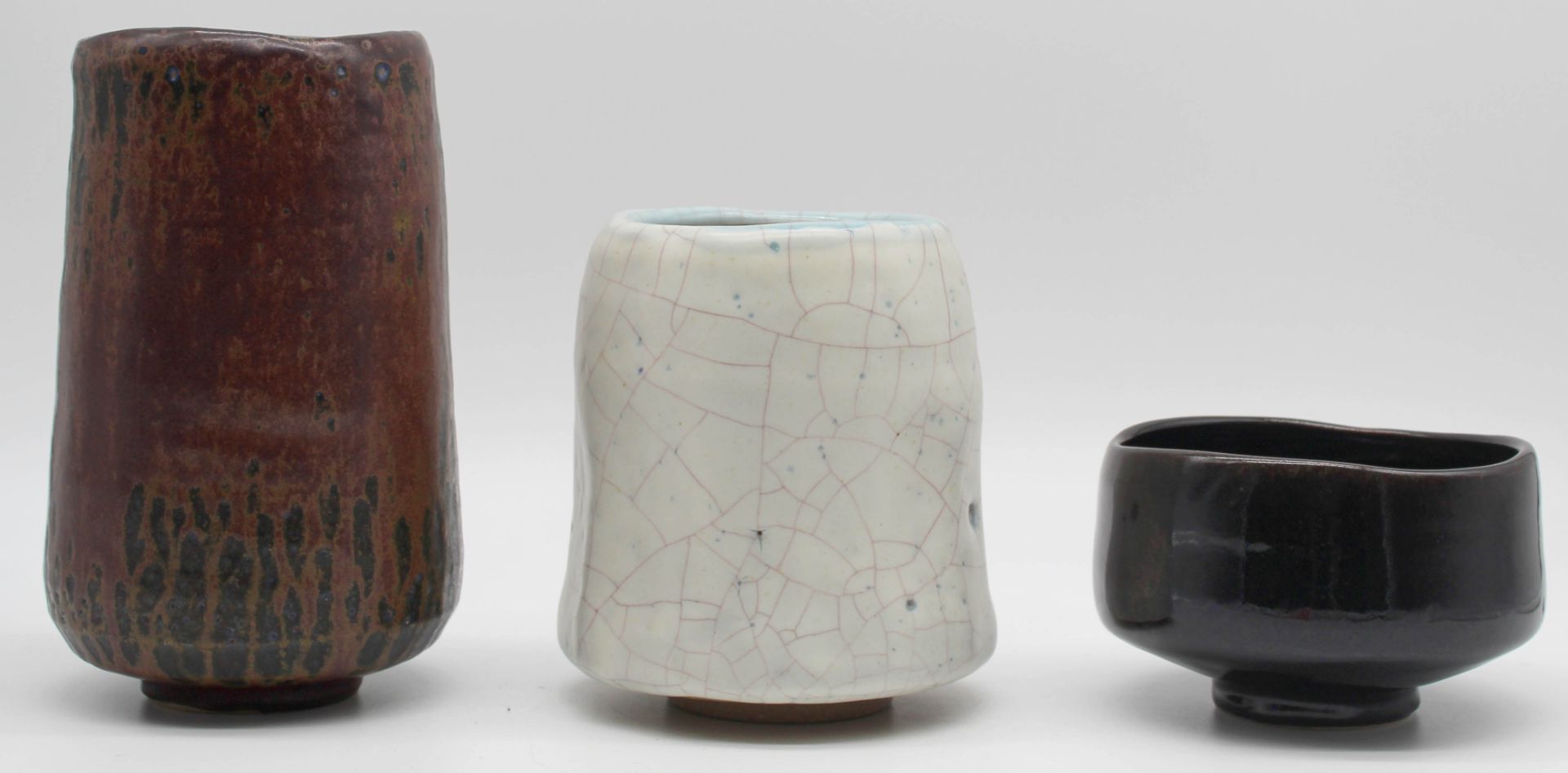 Horst KERSTAN (1941 - 2005). 3 vases all signed and dated. - Image 5 of 10