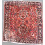 Saruk Persian carpet. Iran. "American Saruk". Around 90-110 years old.