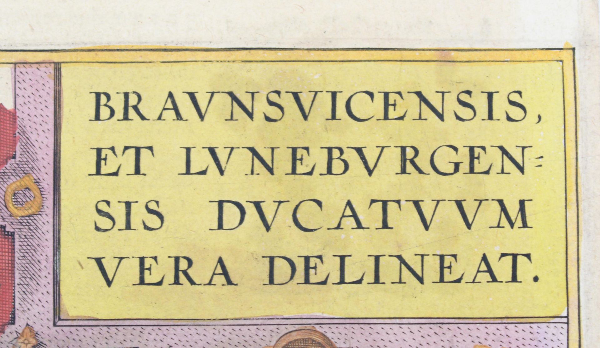 Abraham ORTELIUS (1527 - 1598). Braunschweig und Lüneburg. - Image 3 of 5